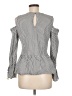 MICHAEL Michael Kors Gray Long Sleeve Blouse Size M - photo 2