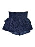 Shein 100% Polyester Polka Dots Blue Casual Skirt Size 12 - photo 1