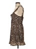 Unbranded Animal Print Brown Casual Dress Size S - photo 5