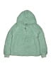 Art Class 100% Polyester Green Zip Up Hoodie Size 7 - 8 - photo 1