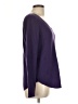 Dear 100% Cashmere Purple pullover sweater Size L - photo 4