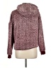 Love Tree 100% Polyester Tweed Burgundy Pullover Sweater Size L - photo 2