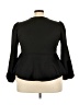 Ashley Stewart Black 3/4 Sleeve Blouse Size 22 - 24 Plus - photo 2