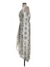 Elliatt 100% Polyester Paisley Gray Casual Dress Size S - photo 5
