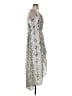 Elliatt 100% Polyester Paisley Gray Casual Dress Size S - photo 4