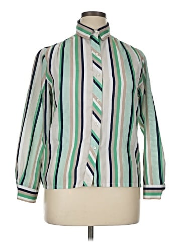 BEDFORD FAIR lifestyles 3/4 Sleeve Blouse (view 1)