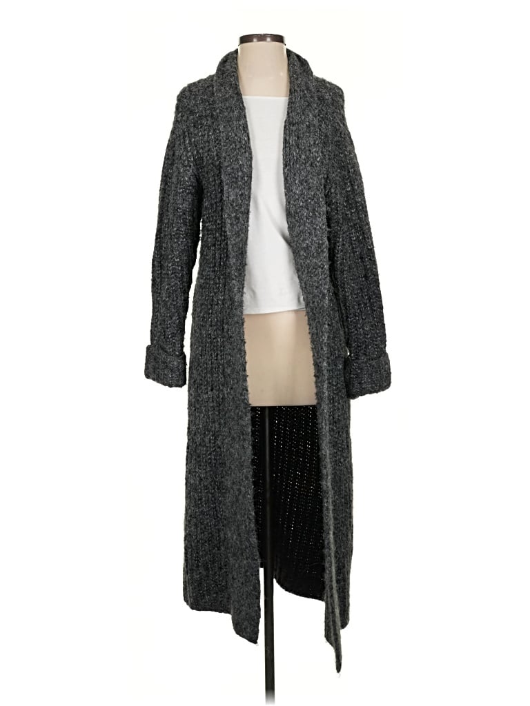Pre-owned In-loom Coat In Gray