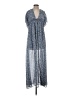 She + Sky 100% Polyester Blue Casual Dress Size S - photo 1