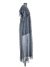 She + Sky 100% Polyester Blue Casual Dress Size S - photo 4