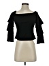 ALOT Black 3/4 Sleeve Top Size 4 - photo 1