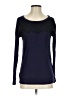 Vanilla Bay Blue Long Sleeve Top Size S - photo 1