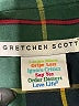 Gretchen Scott Designs 100% Polyester Plaid Green button down Size XS - photo 7