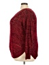 Chelsea Studio 100% Acrylic Hearts Burgundy Pullover Sweater Size 22/24 (1X) - photo 5