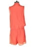 Lavender Brown Solid Orange Romper Size S - photo 2