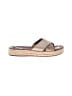 Vince Camuto Tan Gold Sandals Size 10 - photo 1