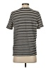 Rafaella Stripes Black Short Sleeve T-Shirt Size S - photo 2