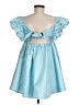 Unbranded 100% Polyester Blue Cocktail Dress Size S - photo 2