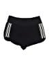 Athleta Stripes Black Athletic Shorts Size 6 - photo 1