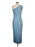 Shein Blue Cocktail Dress Size 6 - photo 2