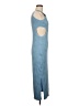 Shein Blue Cocktail Dress Size 6 - photo 4