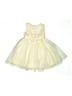 Blueberi Boulevard 100% Polyester Yellow Dress Size 3T - photo 2