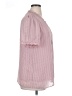 Unbranded 100% Polyester Pink Short Sleeve Blouse Size XL - photo 4