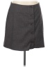 Lost + Wander Houndstooth Gray Casual Skirt Size L - photo 1