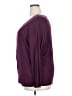 Just Fab Purple Long Sleeve Blouse Size XXL - photo 5