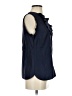 J.Crew Blue Sleeveless Blouse Size 4 - photo 4