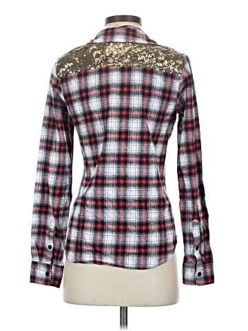 E2 Clothing Long Sleeve Button-Down Shirt (view 2)