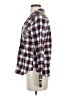E2 Clothing Plaid Silver Long Sleeve Button-Down Shirt Size S - photo 5