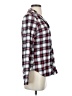 E2 Clothing Plaid Silver Long Sleeve Button-Down Shirt Size S - photo 4