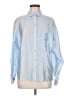 A New Day Blue Long Sleeve Button-Down Shirt Size M - photo 1