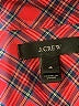 J.Crew 100% Cotton Plaid Red Long Sleeve Button-Down Shirt Size 4 - photo 4