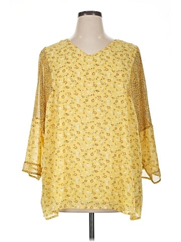 Hayden 3/4 Sleeve Blouse (view 1)