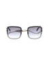 Chanel 100% Metal Silver Black Sunglasses One size - photo 2