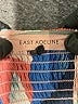East Adeline Color Block Blue 3/4 Sleeve Blouse Size 2X - photo 7