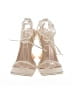 Public Desire Ivory Sandals Size 6 - photo 2