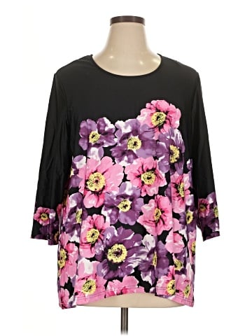 Maggie Sweet 3/4 Sleeve Blouse (view 1)