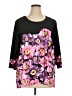 Maggie Sweet Black 3/4 Sleeve Blouse Size XL (petite) - photo 1