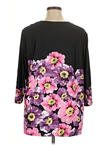Maggie Sweet 3/4 Sleeve Blouse (view 2)