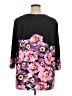 Maggie Sweet Black 3/4 Sleeve Blouse Size XL (petite) - photo 2