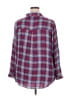 Dex 100% Rayon Plaid Burgundy Long Sleeve Button-Down Shirt Size 2X - photo 2