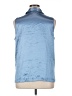 Morgan Taylor 100% Polyester Blue Sleeveless Blouse Size XL - photo 2