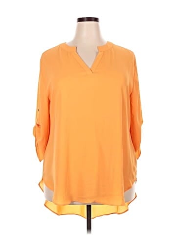 Cato 3/4 Sleeve Blouse (view 1)