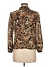 Koret Animal Print Brown Long Sleeve Blouse Size 8 (petite) - photo 2