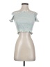 Zara Teal Short Sleeve Top Size S - photo 1