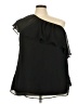 Torrid 100% Polyester Black Sleeveless Top Size 3X (estimated) - photo 1