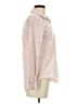 Garnet Hill Stripes Pink Long Sleeve Blouse Size 4 - photo 4