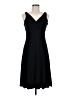 Evan Picone Solid Black Cocktail Dress Size 6 - photo 1